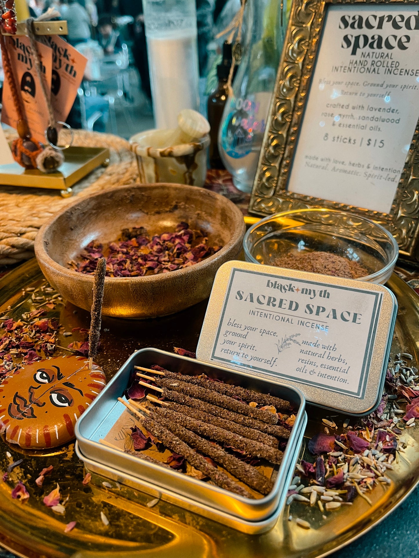 Sacred Space – Mini Hand-Rolled Incense