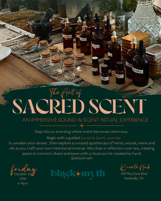 Intentional Incense Workshop 10/30
